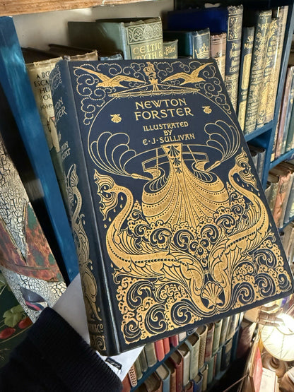 Captain Marryat : Newton Forster : Signed Binding A A Turbayne : Macmillan 1897
