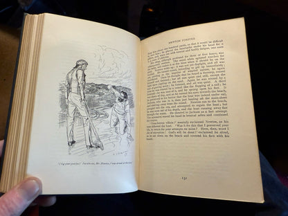 Captain Marryat : Newton Forster : Signed Binding A A Turbayne : Macmillan 1897