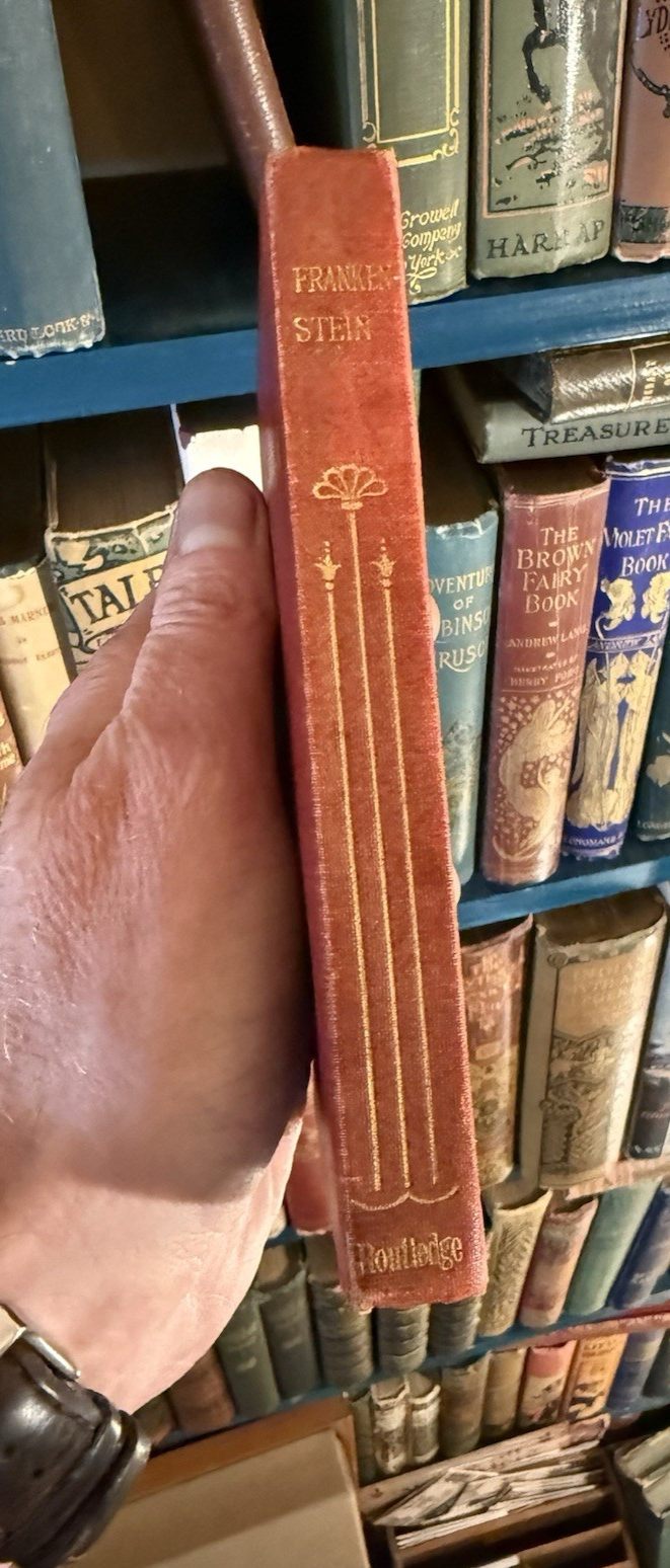 c1888 Frankenstein : Mary Wollstonecraft Shelley : Routledge Pocket Edition