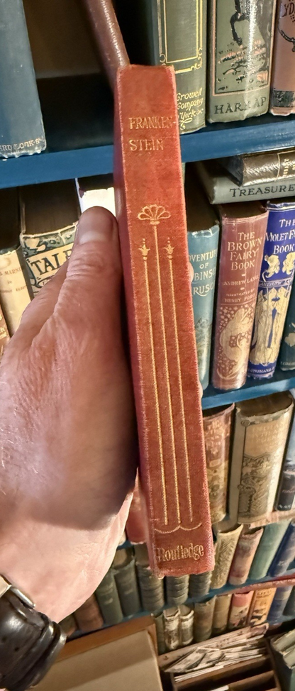 c1888 Frankenstein : Mary Wollstonecraft Shelley : Routledge Pocket Edition