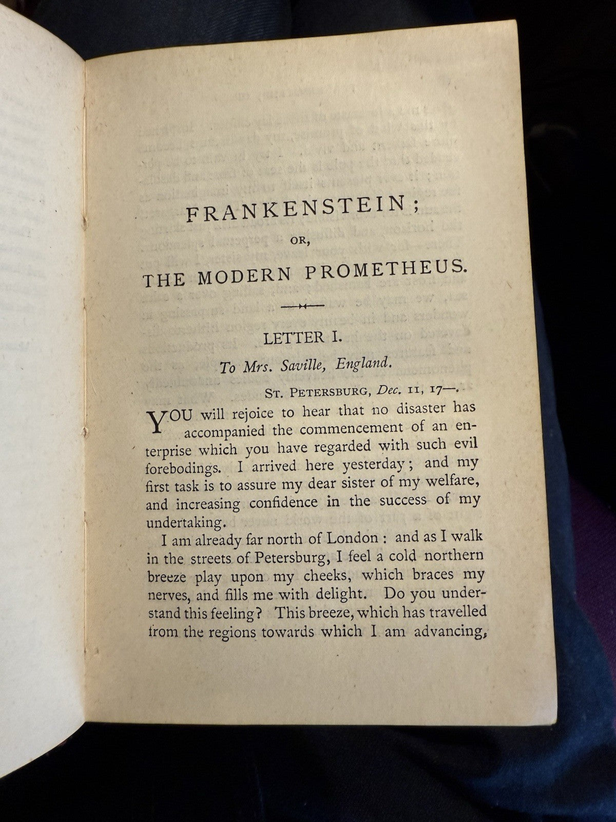 c1888 Frankenstein : Mary Wollstonecraft Shelley : Routledge Pocket Edition
