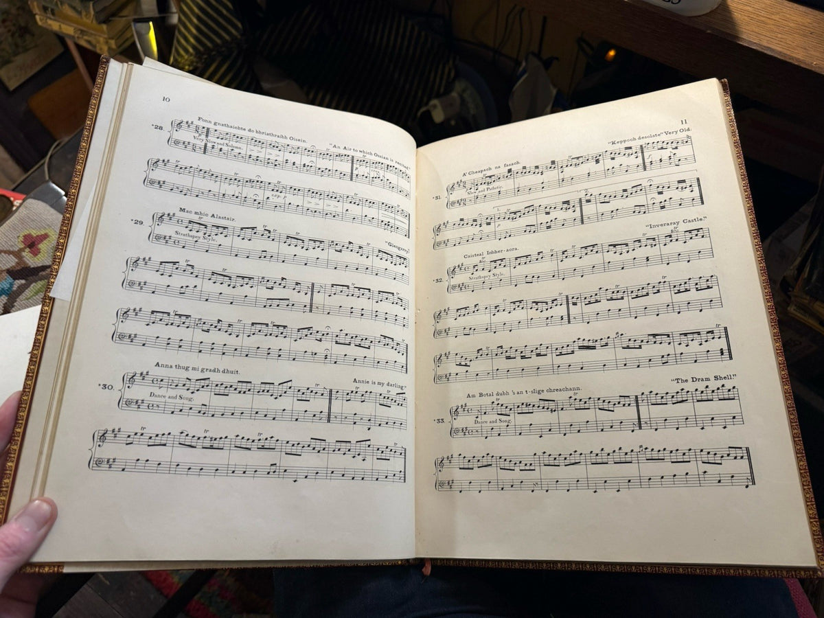 Captain S. Fraser of Knockie's Collection of Highland Music : Fine Binding