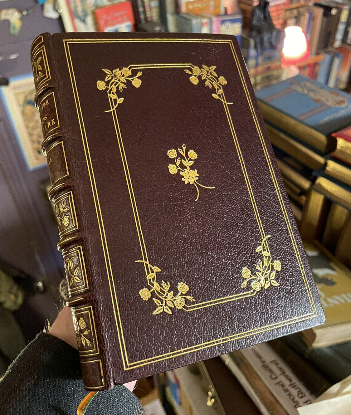 1883 Souvenirs de Théâtre : Stunning French Signed Fine Binding : Théophile Gautier