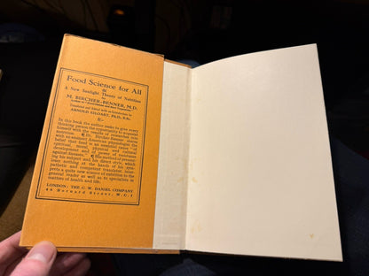 Fruit Dishes and Raw Vegetables : Science of Nutrition : Healthy Eating 1933