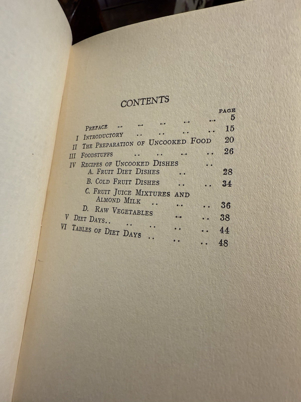 Fruit Dishes and Raw Vegetables : Science of Nutrition : Healthy Eating 1933