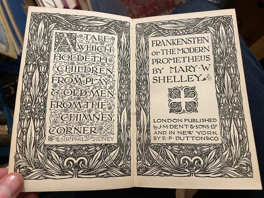 Item photo. Show listing details page. Listing 1912 Frankenstein : Mary Wollstonecraft Shelley : Everyman's Library : Gothic 1912 Frankenstein : Mary Wollstonecraft Shelley : Everyman's Library : Gothic