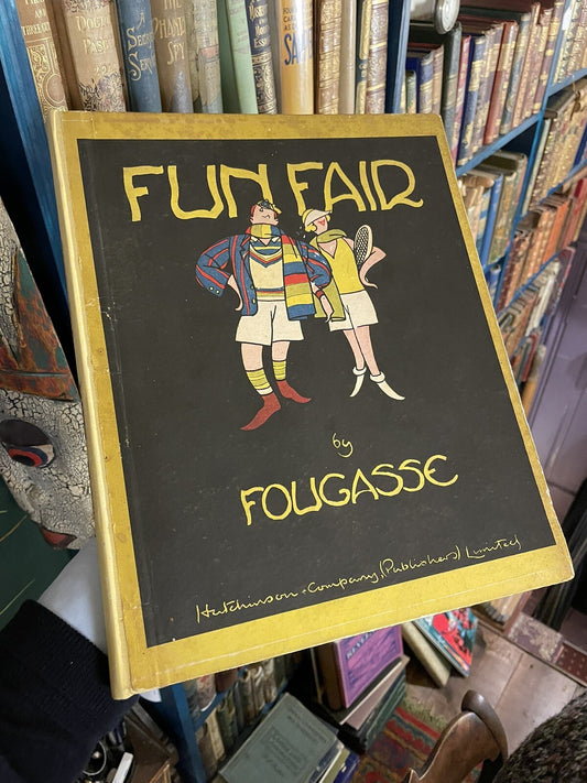 1934 Fun Fair: A Book Of Collected Drawings by Fougasse : First Edition