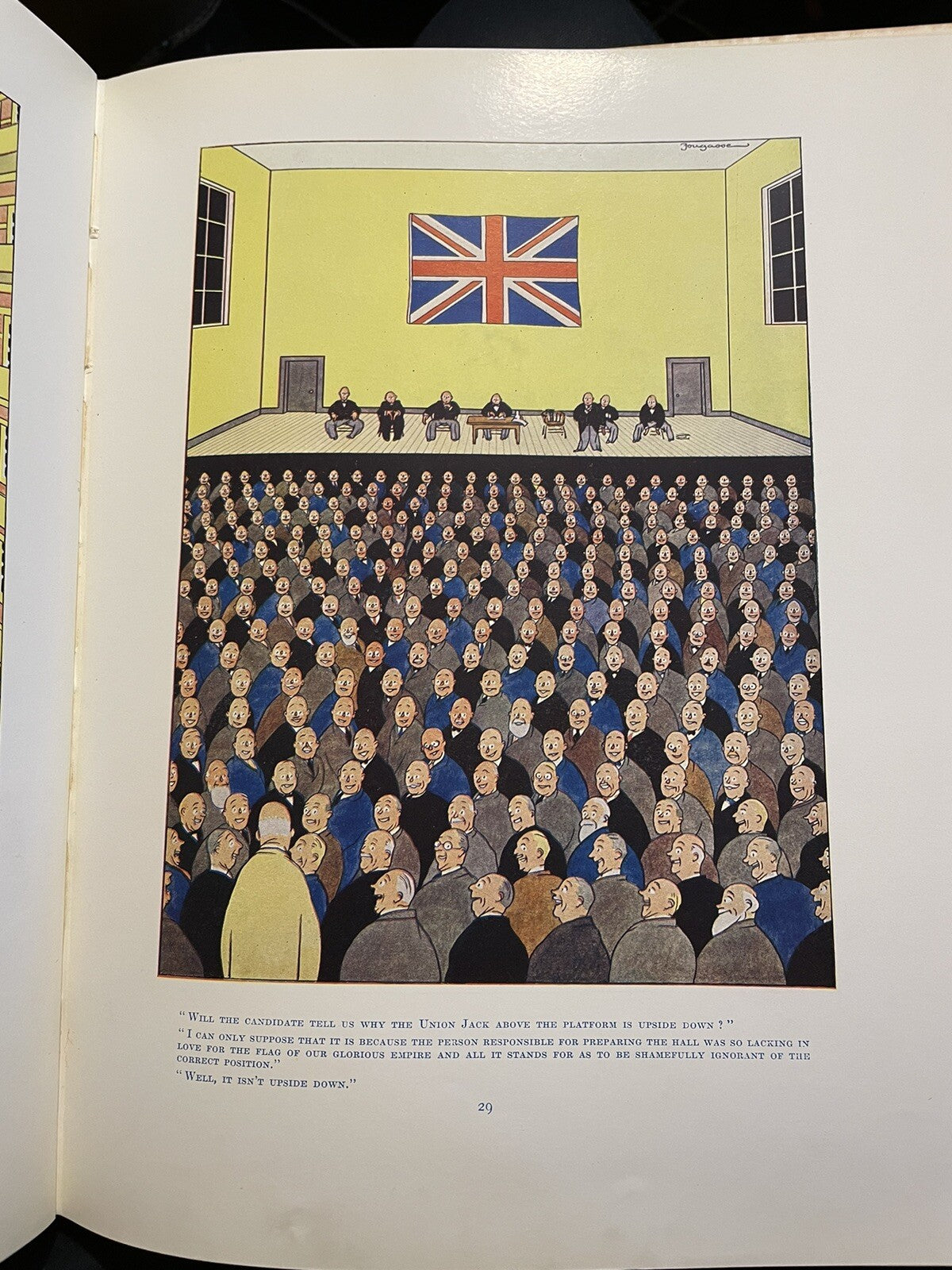 1934 Fun Fair: A Book Of Collected Drawings by Fougasse : First Edition