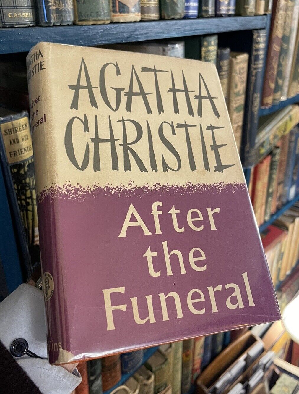 Agatha Christie : After the Funeral : First Edition in Original Dust Jacket 1953