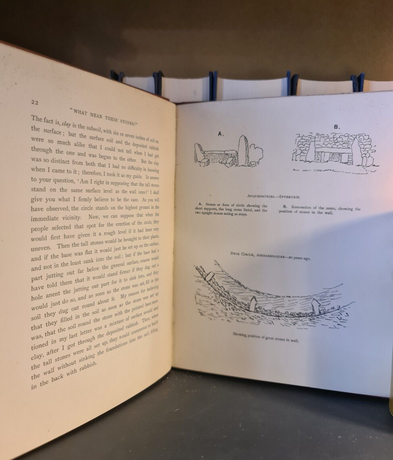 What Mean These Stones? C. MacLagan: Hardback: 1894: Celtic & Pictish History