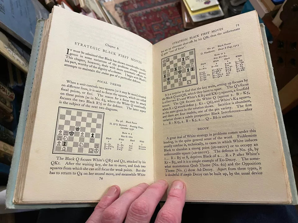 Mate In Three Moves: A Treatise on the Three-Move Chess Problem : Brian Hartley