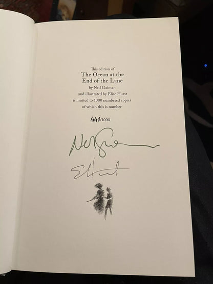 Neil Gaiman : The Ocean at the End of the Lane : Signed & Numbered Slipcase