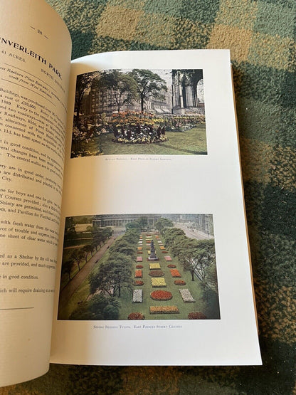 City of Edinburgh Report Public Parks Gardens 1914 : Town Planning Scotland