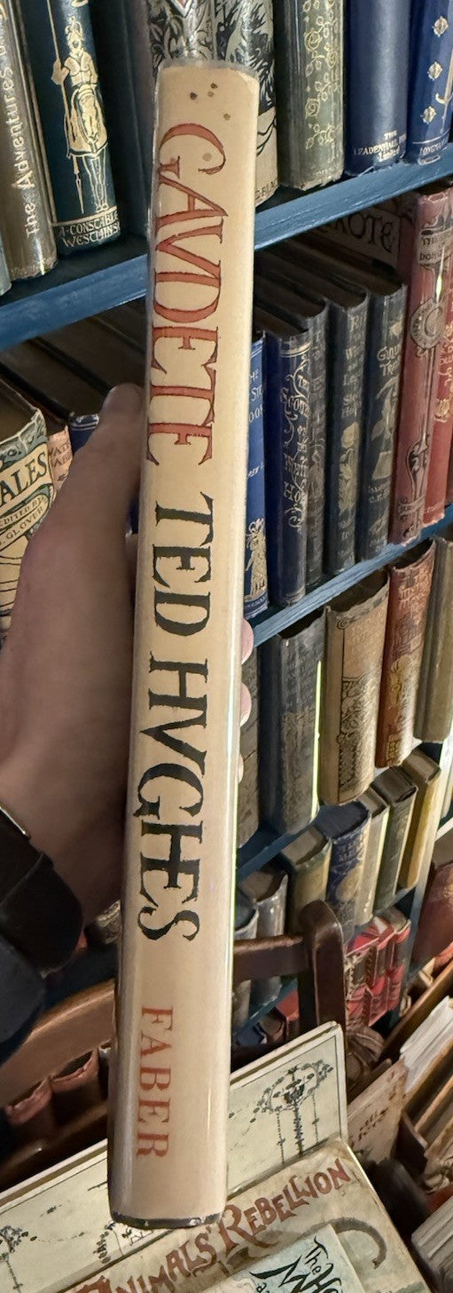 Ted Hughes : Gaudete : First Edition Inscribed by the Author 1977
