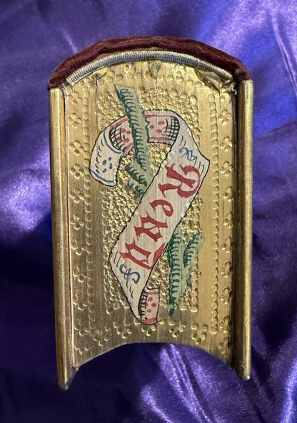 1845 Book of Common Prayer : Clasped Fine Binding : Gauffered & Painted Edges