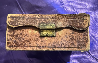 1845 Book of Common Prayer : Clasped Fine Binding : Gauffered & Painted Edges
