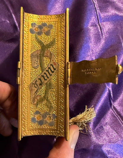 1845 Book of Common Prayer : Clasped Fine Binding : Gauffered & Painted Edges
