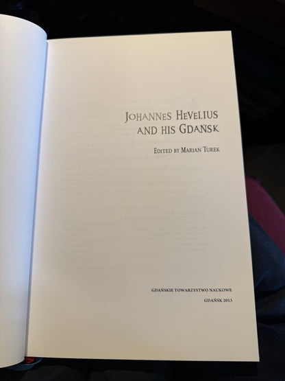 Johannes Hevelius and his Gdansk : Marian Turek : Astonomer & Brewer