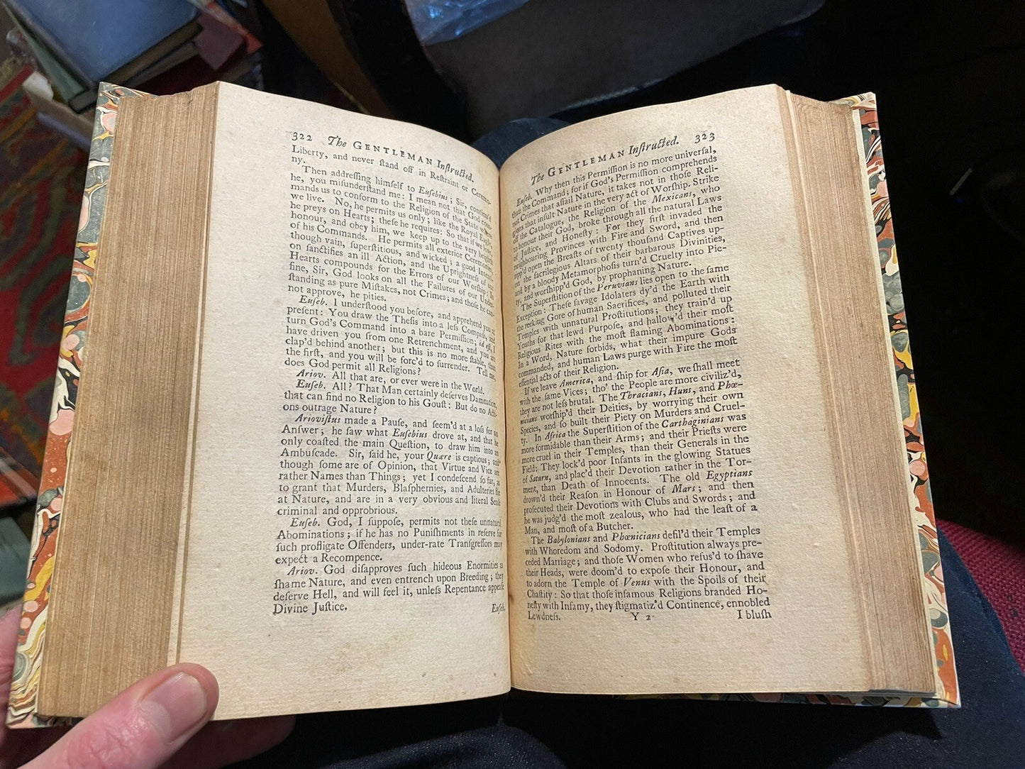 1732 Gentleman Instructed in the Conduct of a Virtuous and Happy Life