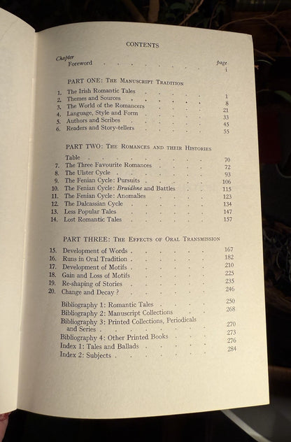 1969 Gaelic Folk-Tales : Mediæval Romances : Irish Folklore Interest : Bruford