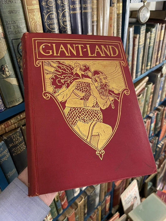 Giant-Land, or Adventures of Tim Pippin : Roland Quiz : 24 Colour Plates : 1st Edition 1909