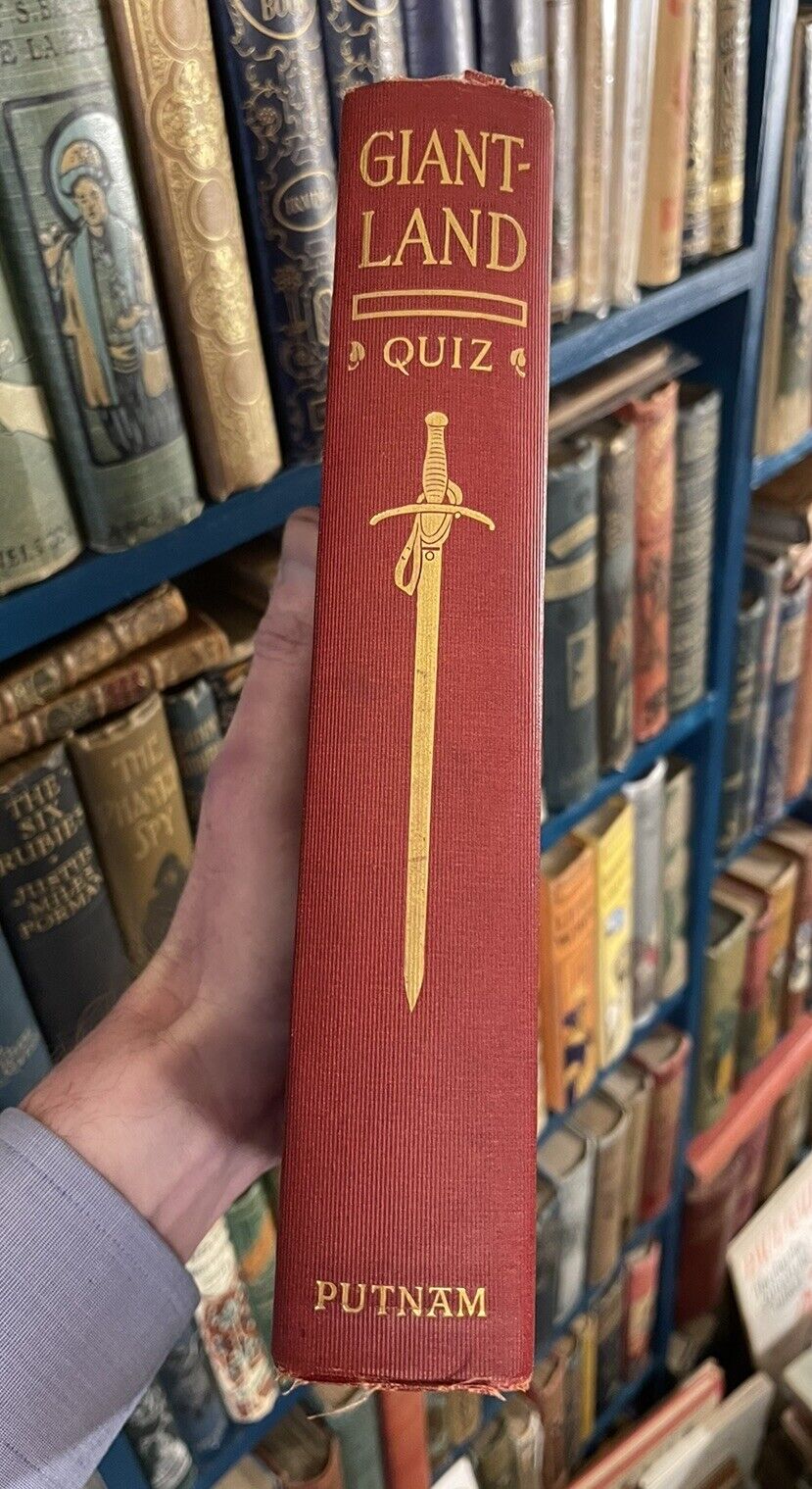 Giant-Land, or Adventures of Tim Pippin : Roland Quiz : 24 Colour Plates : 1st Edition 1909