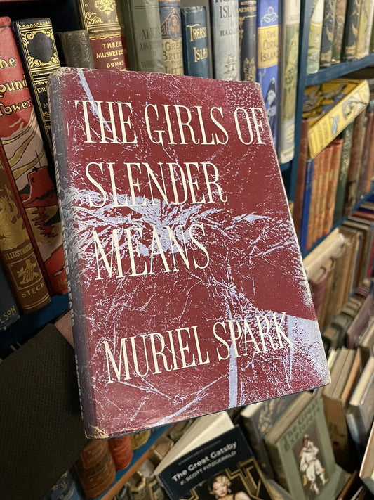 Muriel Spark : The Girls of Slender Means : 1st Edition 1963 : Dust Jacket