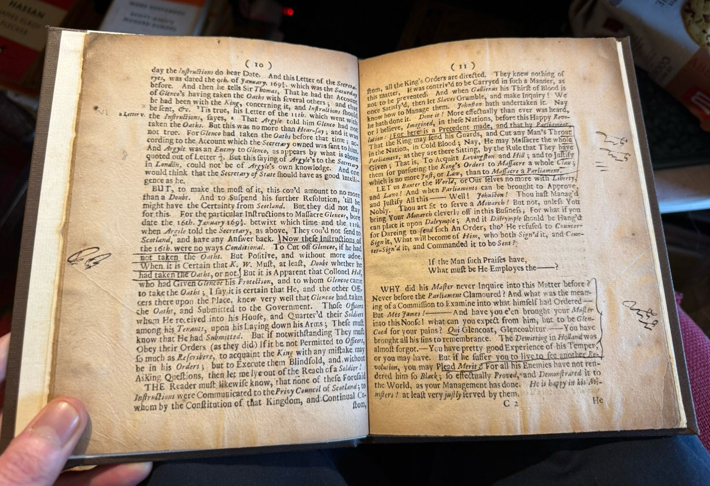 1695 Gallienus Redivivus : Masacre of Glencoe : Scottish Jacobites History