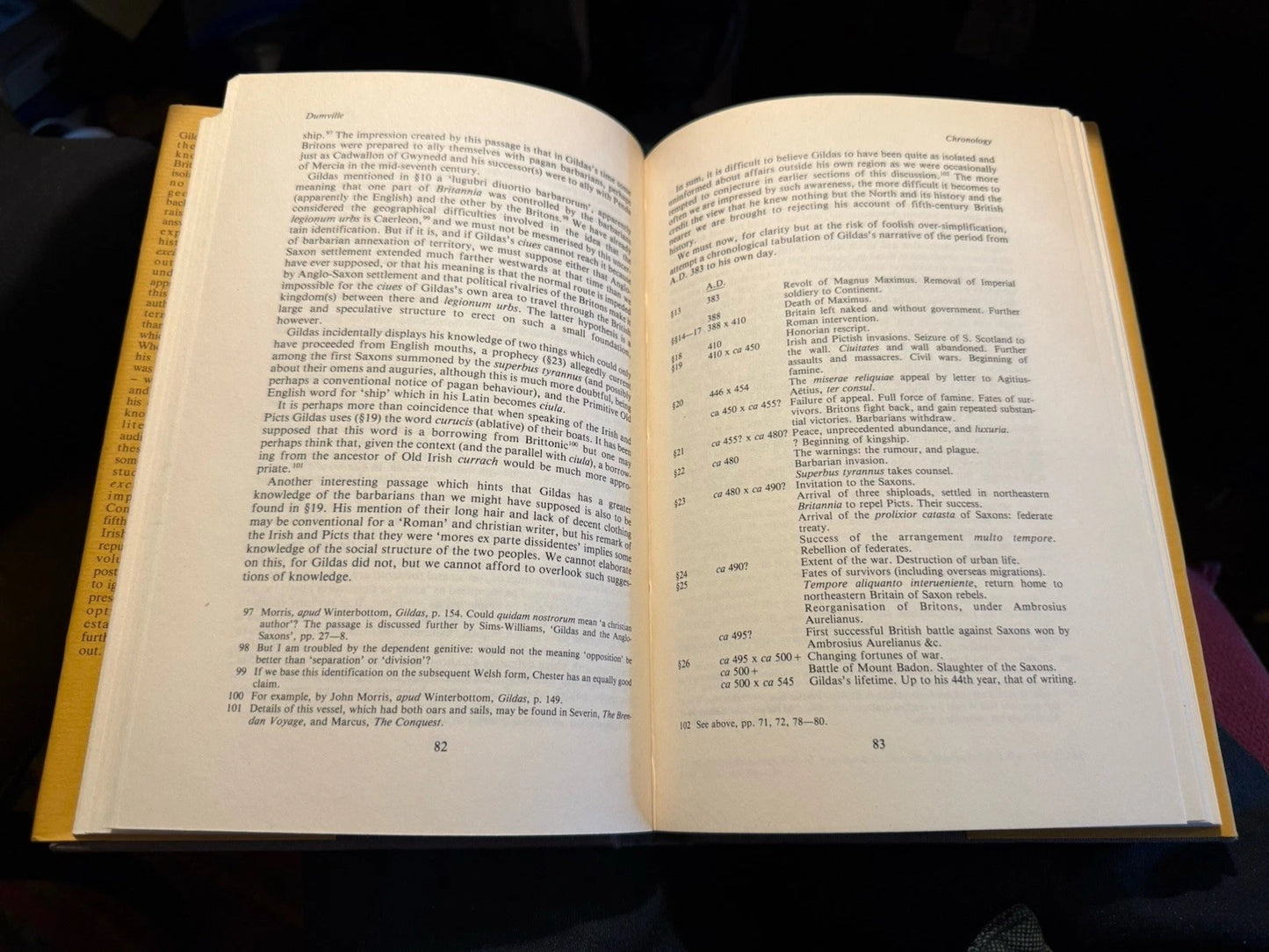 1984: Studies in Celtic History: Gildas: New Approaches: David Dumville: VGC