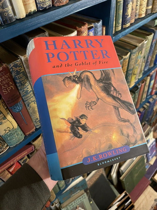 JK Rowling : Harry Potter and the Goblet of Fire : SIGNED 1st/1st