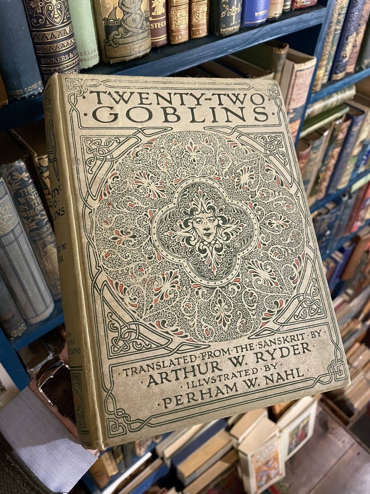 1917 Twenty Two Goblins : Indian Fairy Tales : Arthur W Ryder : Perham W. Nahl