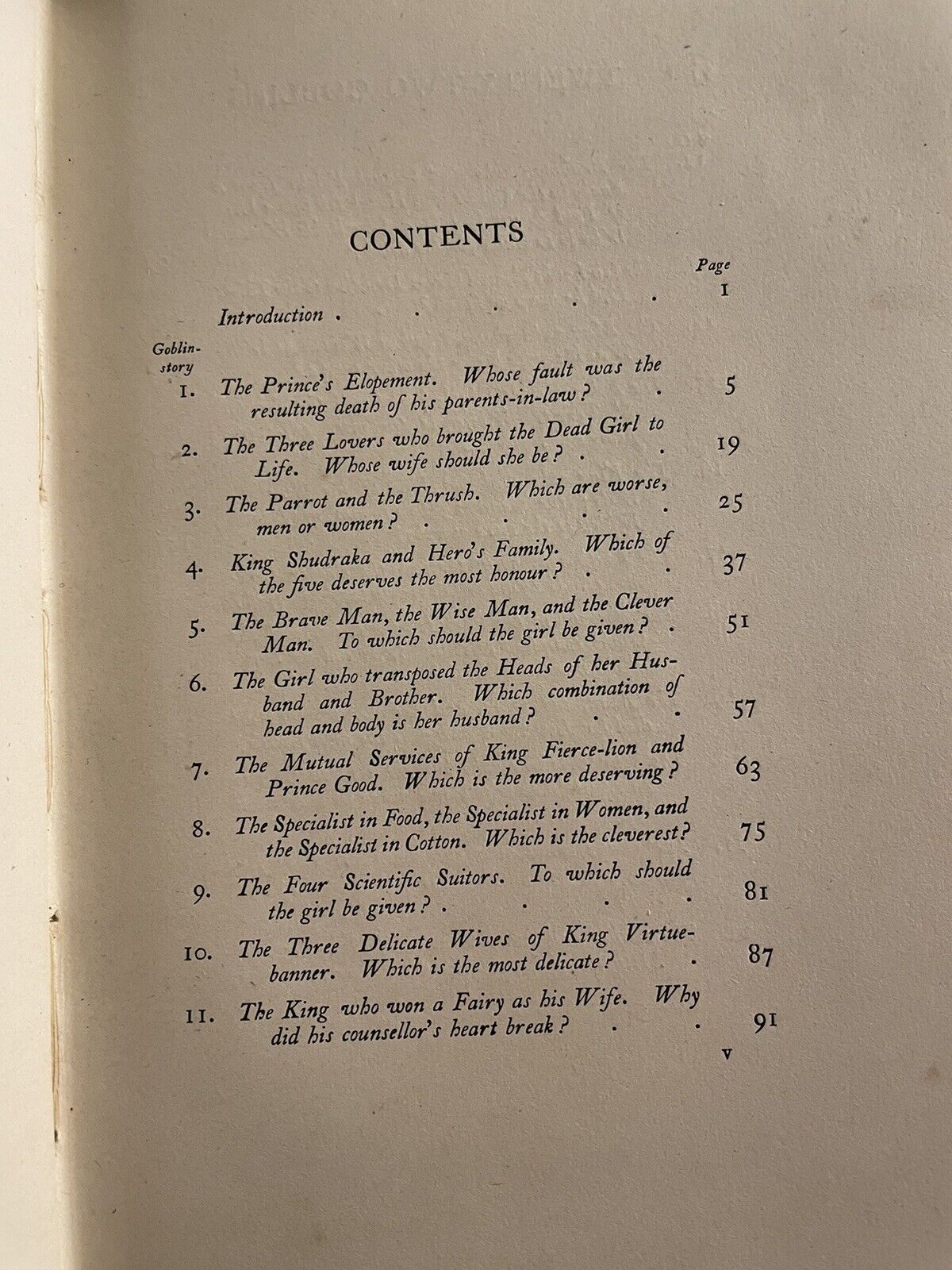 1917 Twenty Two Goblins : Indian Fairy Tales : Arthur W Ryder : Perham W. Nahl