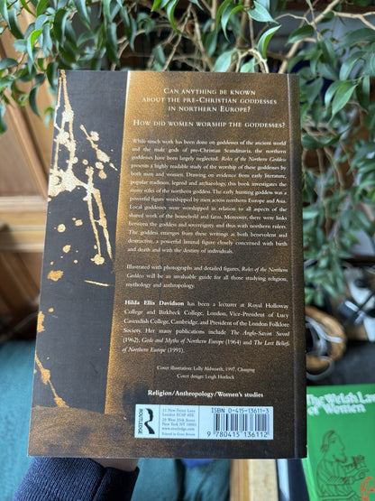 Roles of the Northern Goddess : Hilda Ellis Davidson : Illustrated 1998