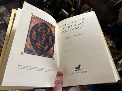 POETRY OF THE CAROLINGIAN RENAISSANCE BY PETER GODMAN (1985, HC/DJ)-FIRST ED-VGC