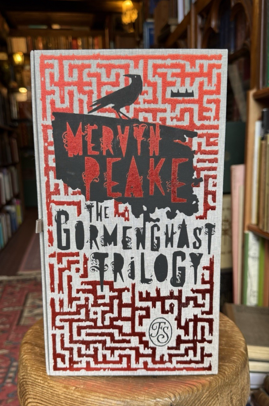 Mervyn Peake : The Gormenghast Trilogy : Signed Ltd Ed : Neil Gaiman