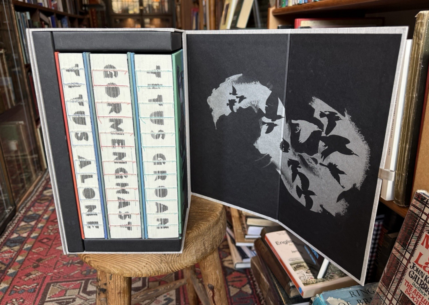 Mervyn Peake : The Gormenghast Trilogy : Signed Ltd Ed : Neil Gaiman
