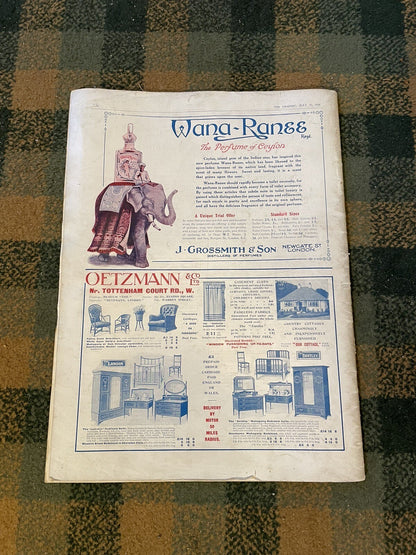 1914 The Graphic Magazine : Royal Scots Number : Joseph Chamberlain