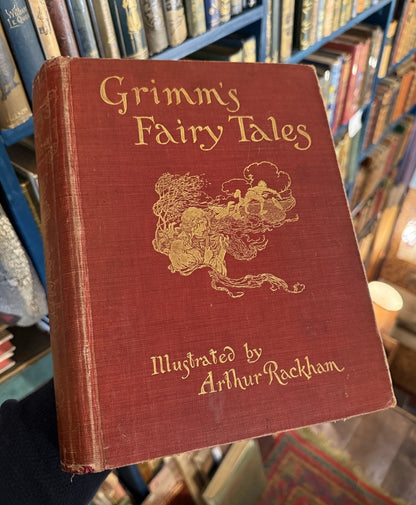 GRIMM'S FAIRY TALES 1909 FIRST EDITION ILLUSTRATED BY ARTHUR RACKHAM