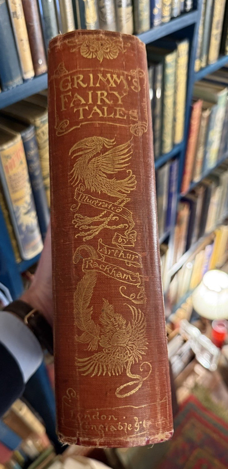 GRIMM'S FAIRY TALES 1909 FIRST EDITION ILLUSTRATED BY ARTHUR RACKHAM