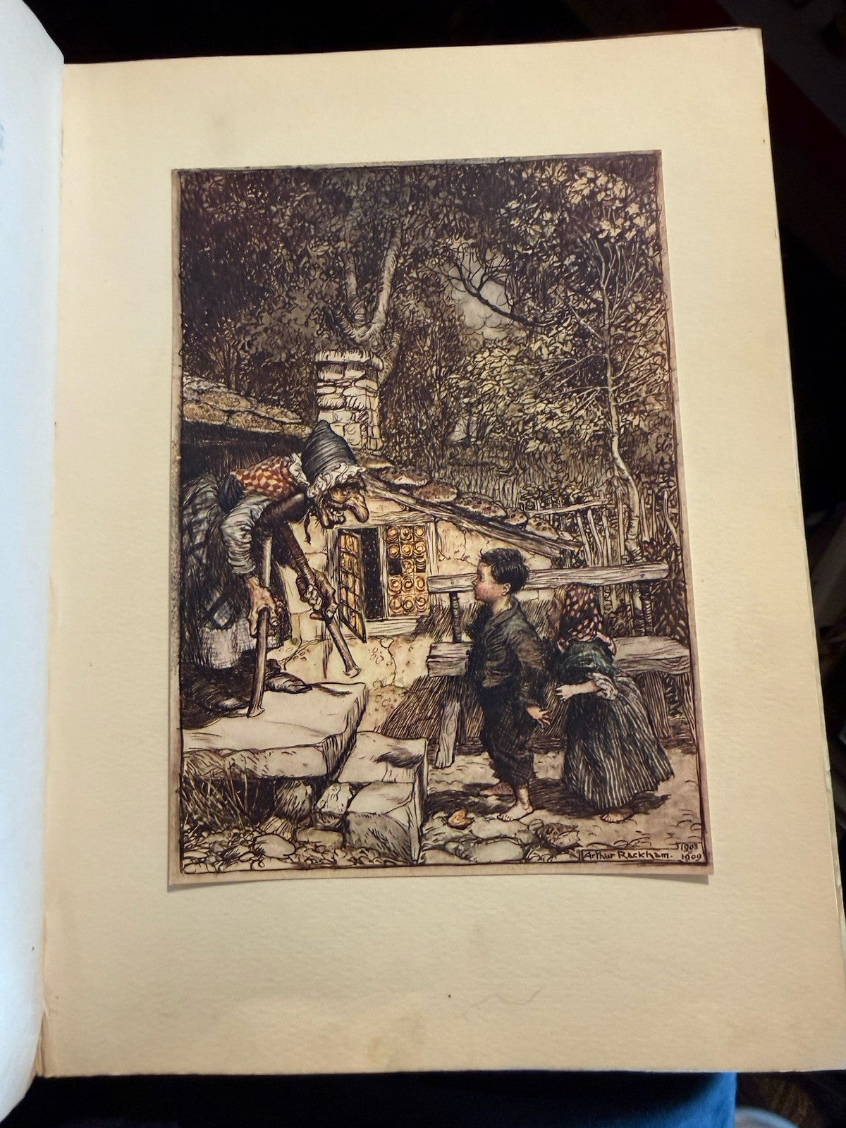 GRIMM'S FAIRY TALES 1909 FIRST EDITION ILLUSTRATED BY ARTHUR RACKHAM