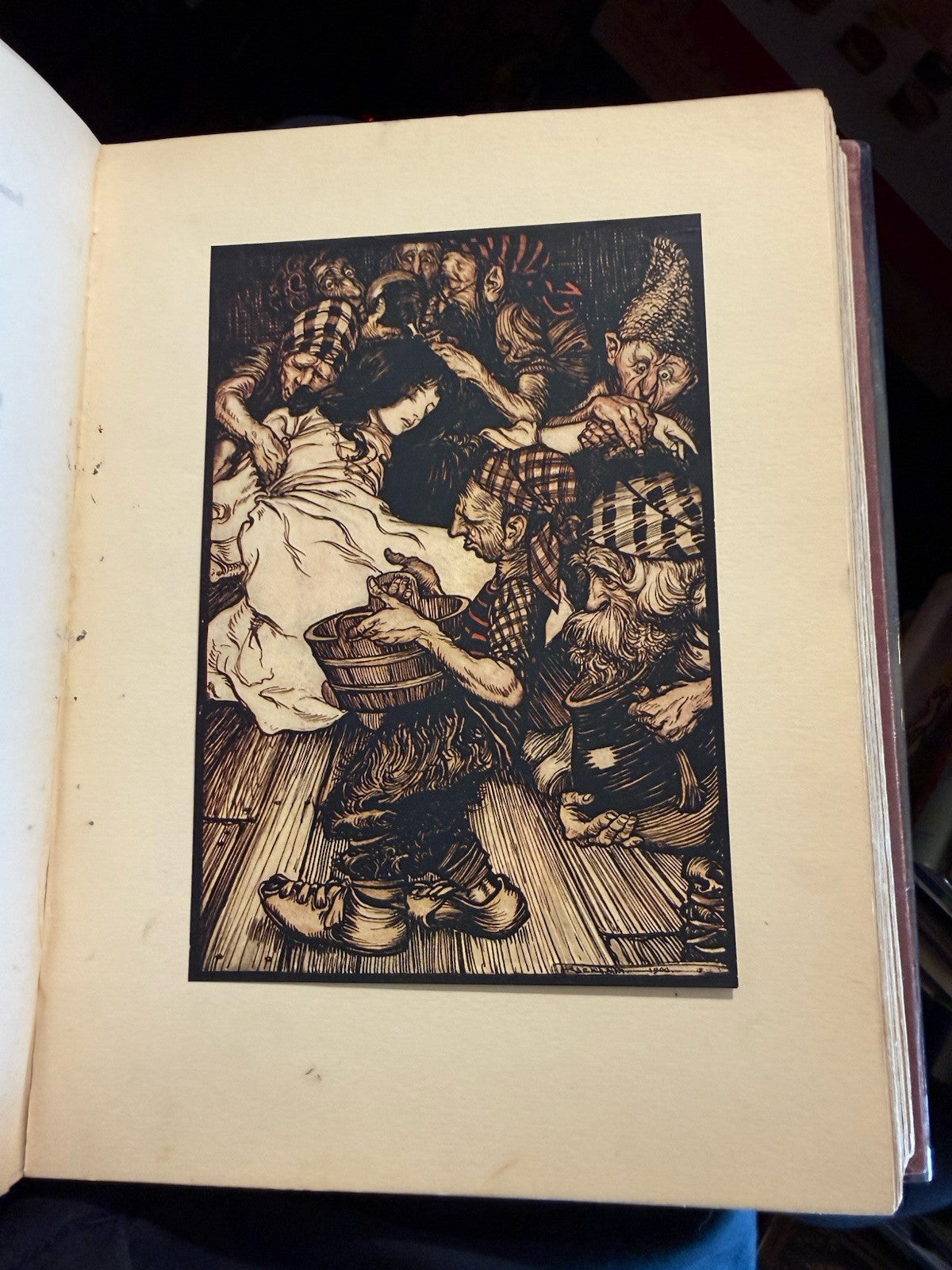 GRIMM'S FAIRY TALES 1909 FIRST EDITION ILLUSTRATED BY ARTHUR RACKHAM