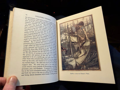 Gulliver's Travels : Johnathan Swift : Arthur Rackham : J M Dent 1915