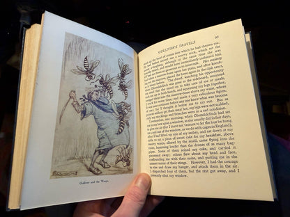 Gulliver's Travels : Johnathan Swift : Arthur Rackham : J M Dent 1915