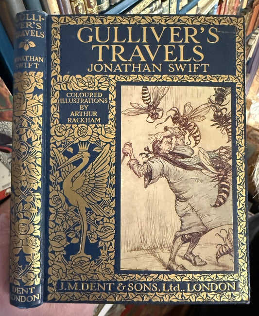 Gulliver's Travels : Johnathan Swift : Arthur Rackham : J M Dent 1915