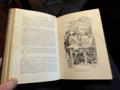 1894 Gulliver's Travels : Jonathan Swift : Illustrated by C.E. Brock : Macmillan