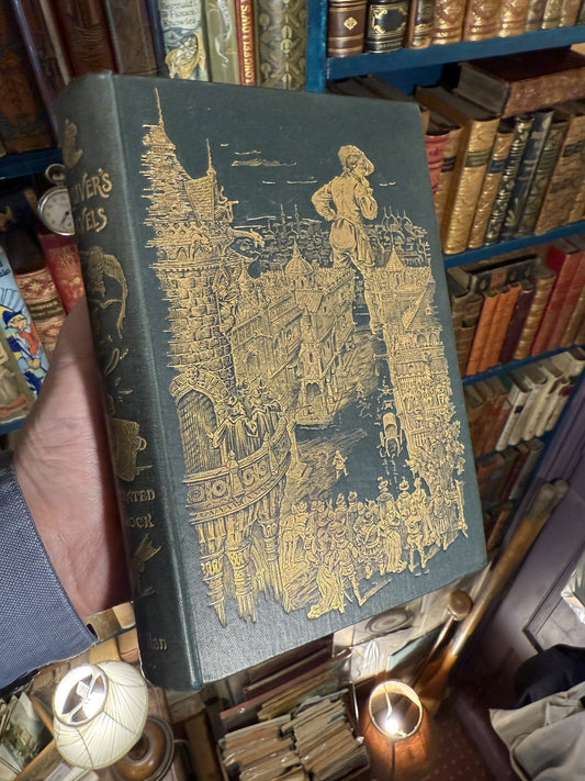 1894 Gulliver's Travels : Jonathan Swift : Illustrated by C.E. Brock : Macmillan