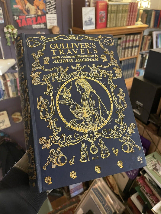 1909 Gulliver's Travels : ARTHUR RACKHAM Jonathan Swift : 1st edition