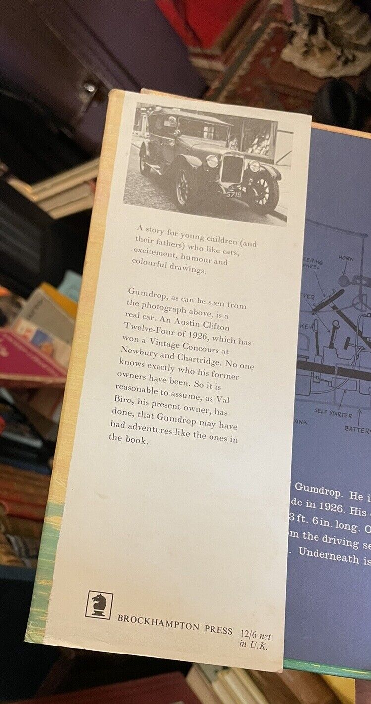 Val Biro : Gumdrop The Adventures of a Vintage Car : 1st Edition 1966