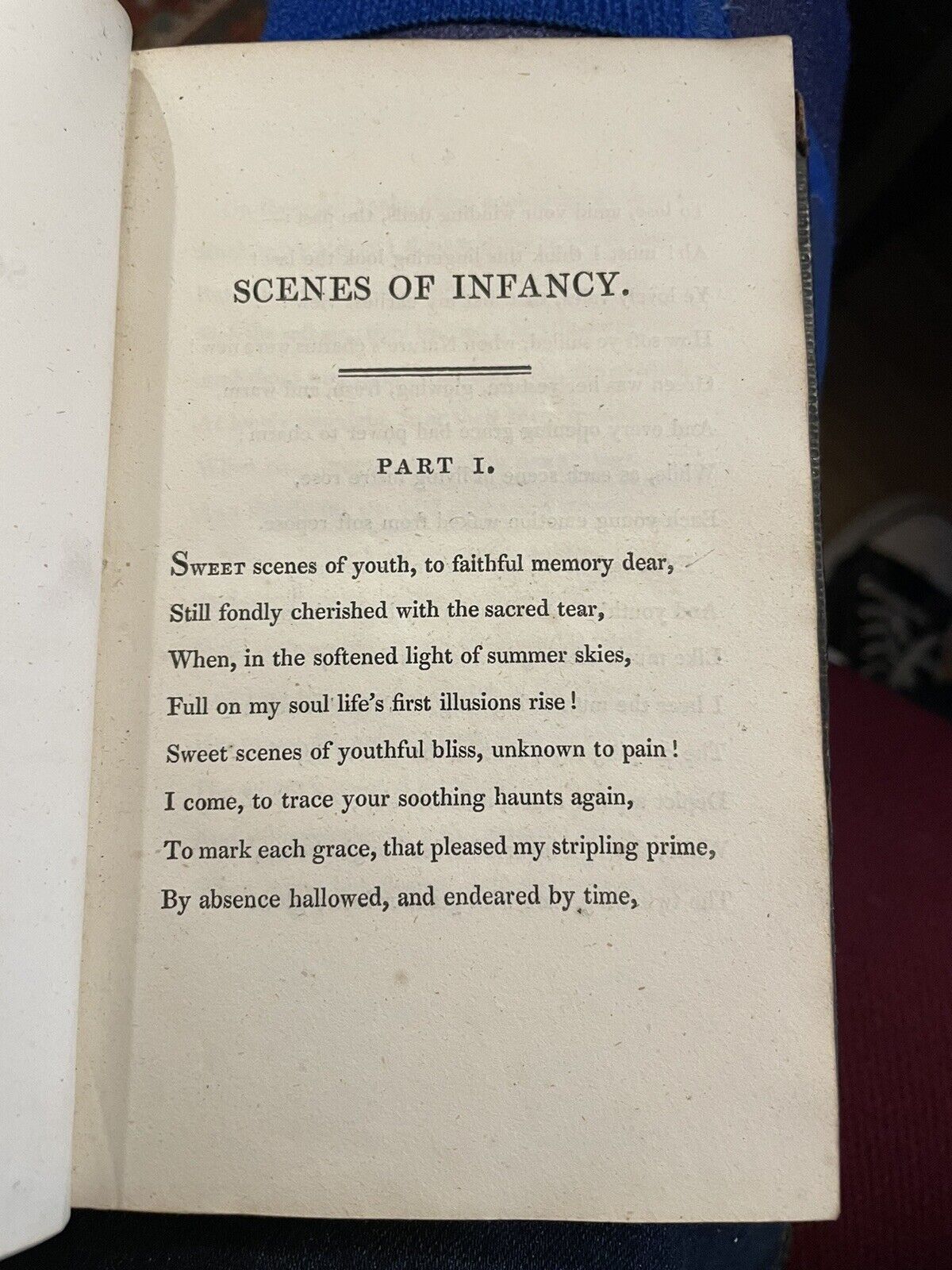 Scenes of Infancy; Descriptive of Teviotdale : John Leyden 1811 (2nd Edition)