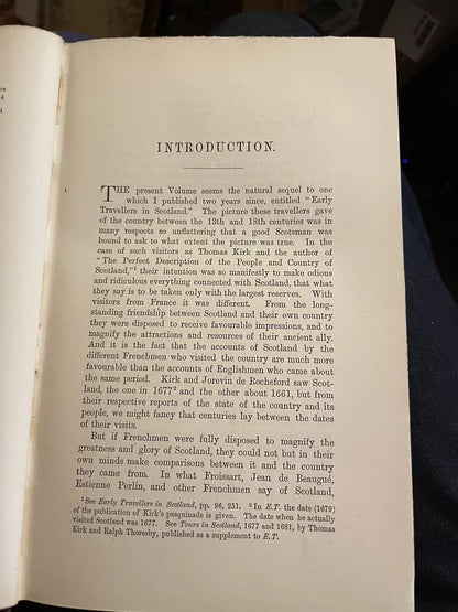 1893 Scotland before 1700 from Contemporary Documents : Scottish History